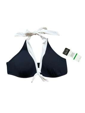 Anne Cole Signature Women's Contrast Halter Bikini Swim Top